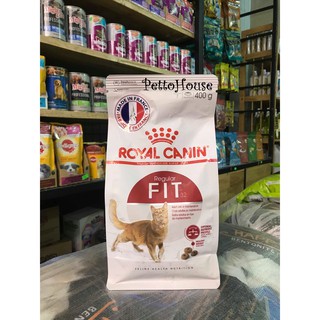 [pettohouse gò vấp] Thức ăn cho mèo trưởng thành Royal Canin fit32 400g hạt khô sản xuất tại pháp cho mèo trên 12 tháng