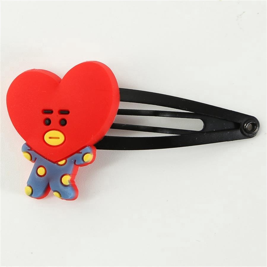 Kẹp Tóc Hoạ Tiết Hoạt Hình Kpop BTS