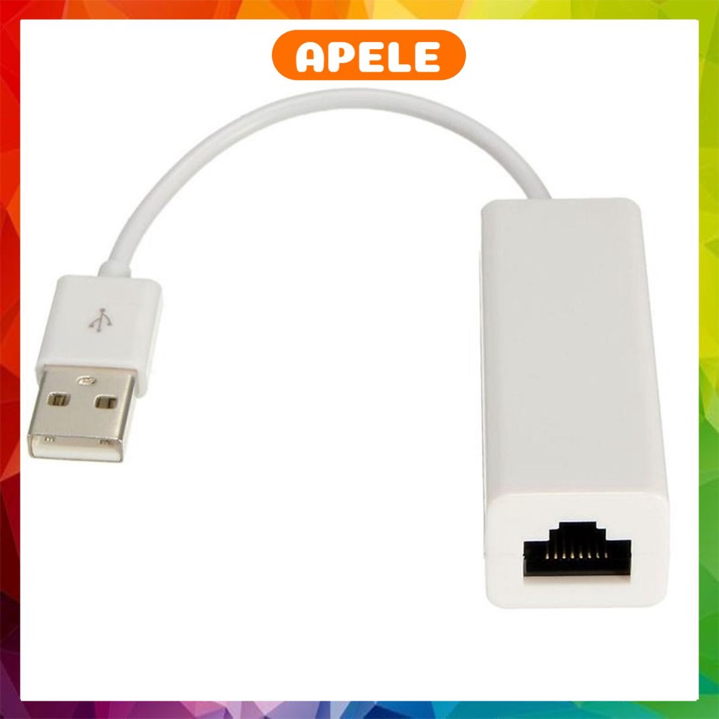 Dây chuyển đổi tín hiệu USB to Lan USB 2.0 3.0 sang cổng mạng lan RJ45 APELE