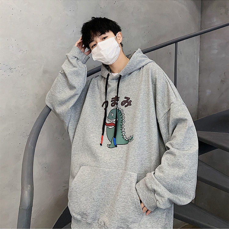 Áo hoodie nam dáng rộng thời trang đa phong cách | BigBuy360 - bigbuy360.vn