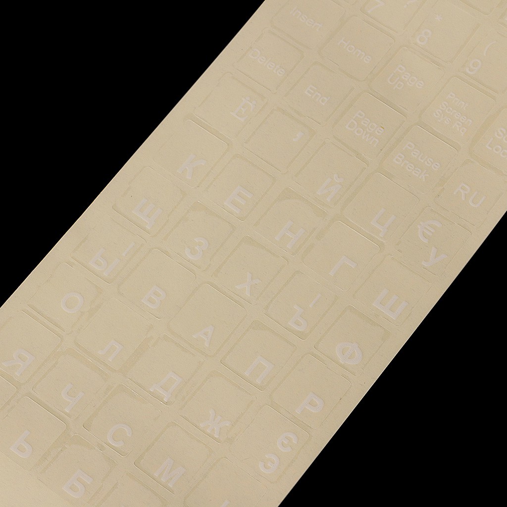 Sticker dán cho bàn phím máy tính tiện lợi