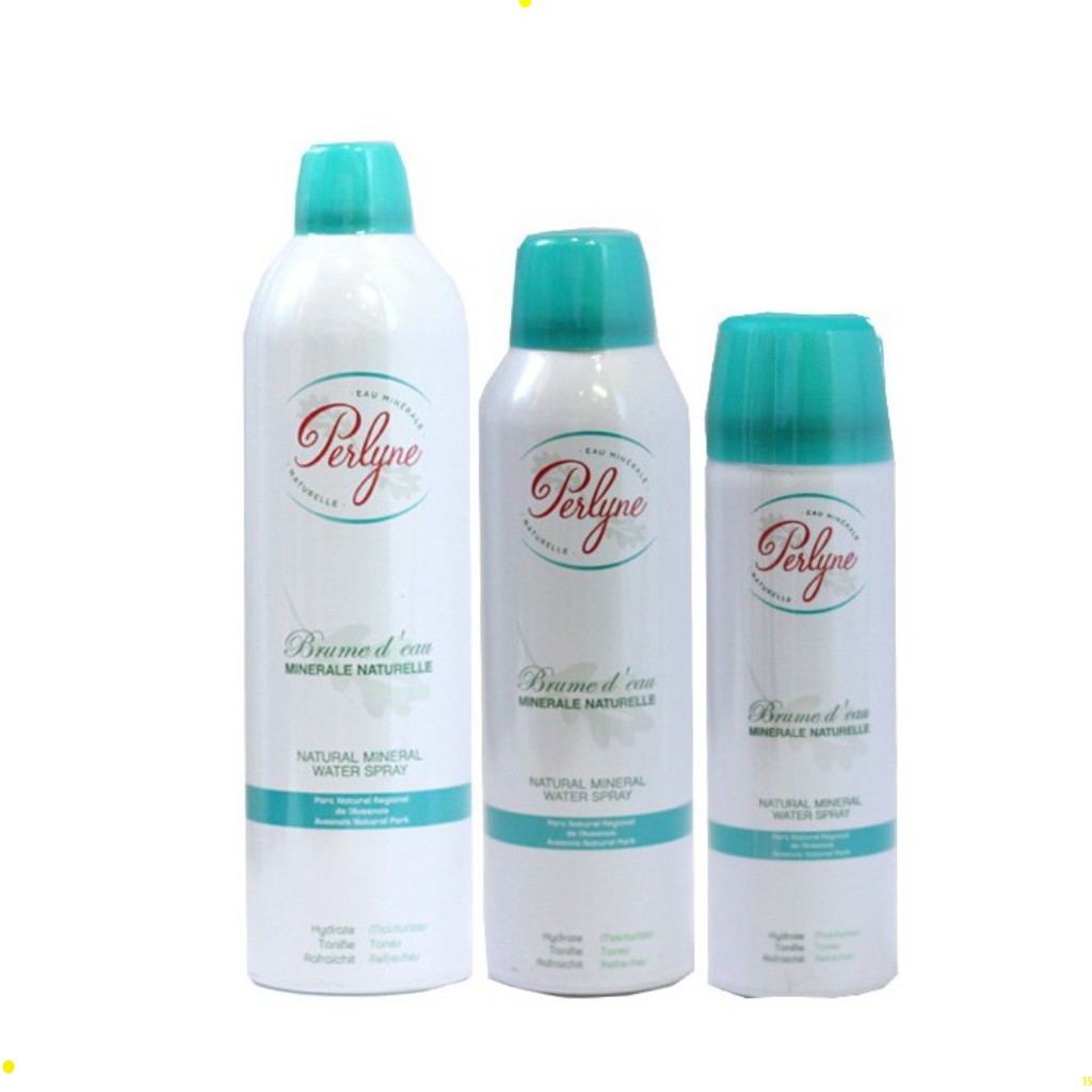 Xịt khoáng nền giữ lớp trang điểm khóa phấn, xịt dưỡng da giàu khoáng chất perlyne natural mineral water spray MEE | BigBuy360 - bigbuy360.vn