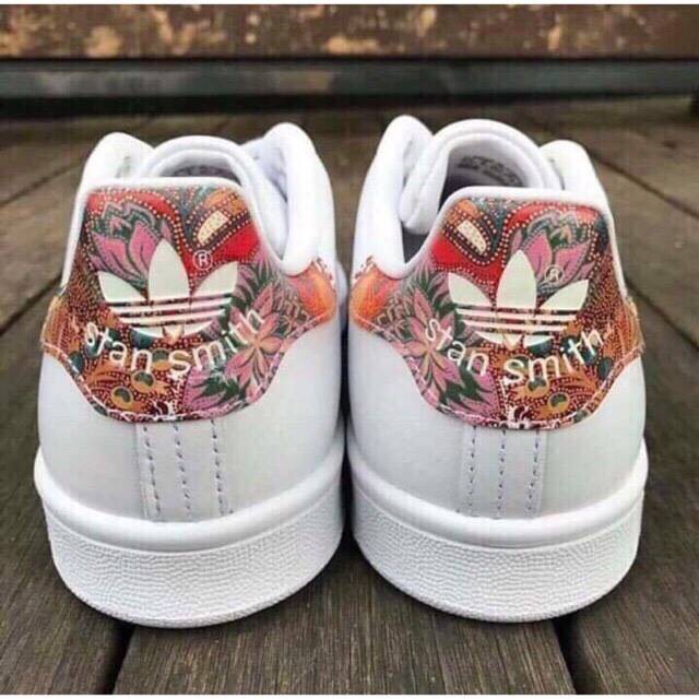 Stan Smith Super Gót Hoa Nâu (Loại Đẹp)