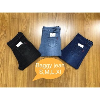 Quần Jean Bầu dáng baggy (hình thật)