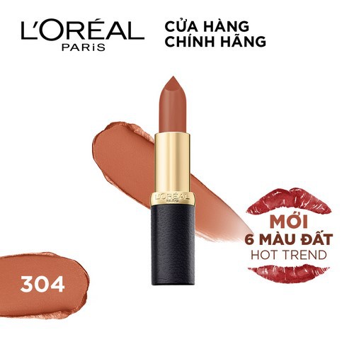 Son mịn lì cao cấp L'Oreal Paris Color Riche Matte 3.7g (son lì nhiều màu) | BigBuy360 - bigbuy360.vn