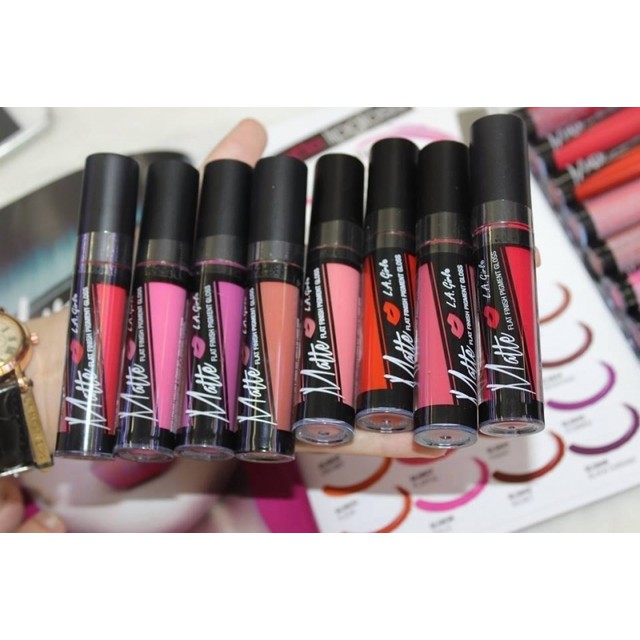 SON KEM LÌ L.A GIRL MATTE FLAT FINISH PIGMENT GLOSS