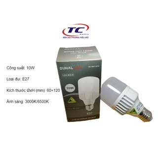 Bóng trụ led công suất cao 10w duhal
