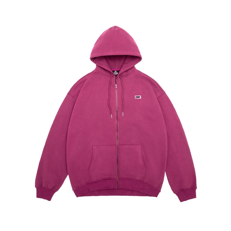 GW FULLZIP HOODIE/ Áo Hoodie Dây Kéo Vải Nỉ Bông/ GAMBLE WORLDWIDE