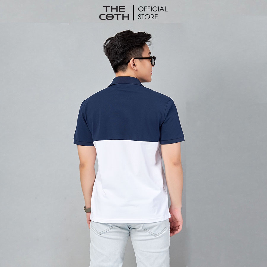 Áo Thun Polo Nam Cao Cấp phối 2 màu cực đẹp chất Cotton cao cấp phong cách sang trọng trẻ trung Thương Hiệu  THE COTH