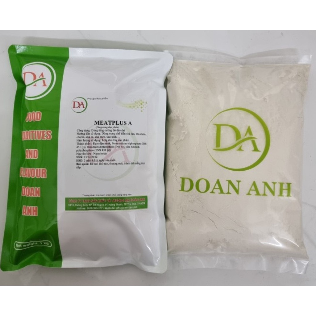 MEATPLUS A - Phụ gia tạo dẻo, dai, quết dính cho chả cá, chả tôm, chả mực,...