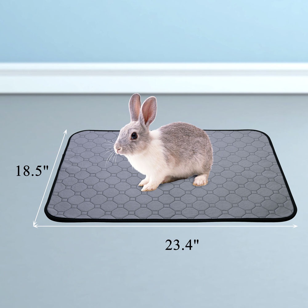 Waterproof Guinea Pig Fleece Cage Liners 2 Pack Washable Guinea Pig Pee Pads