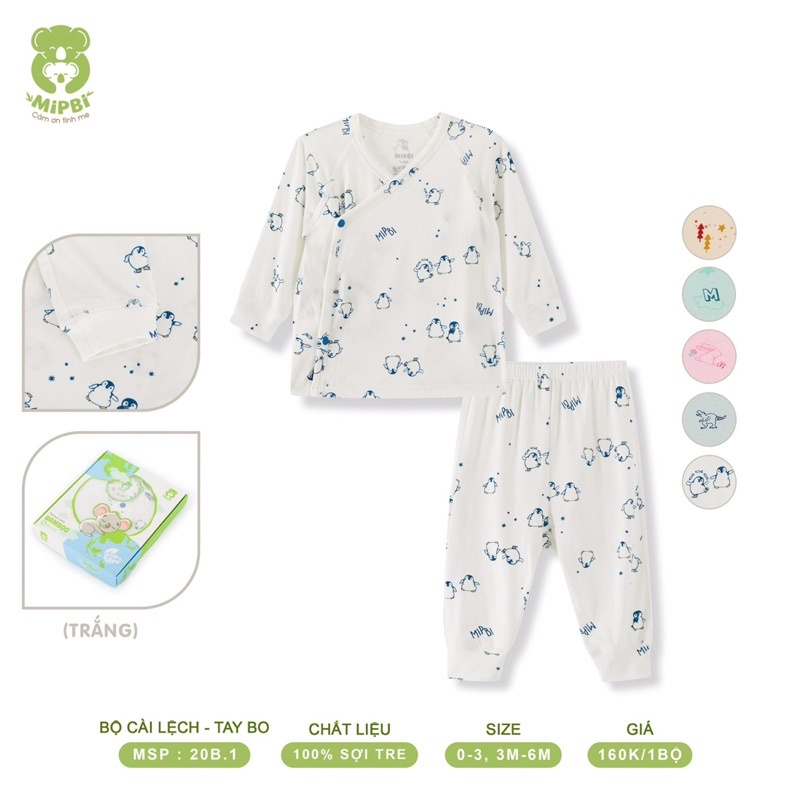 Bộ dài tay thu đông hãng mippi