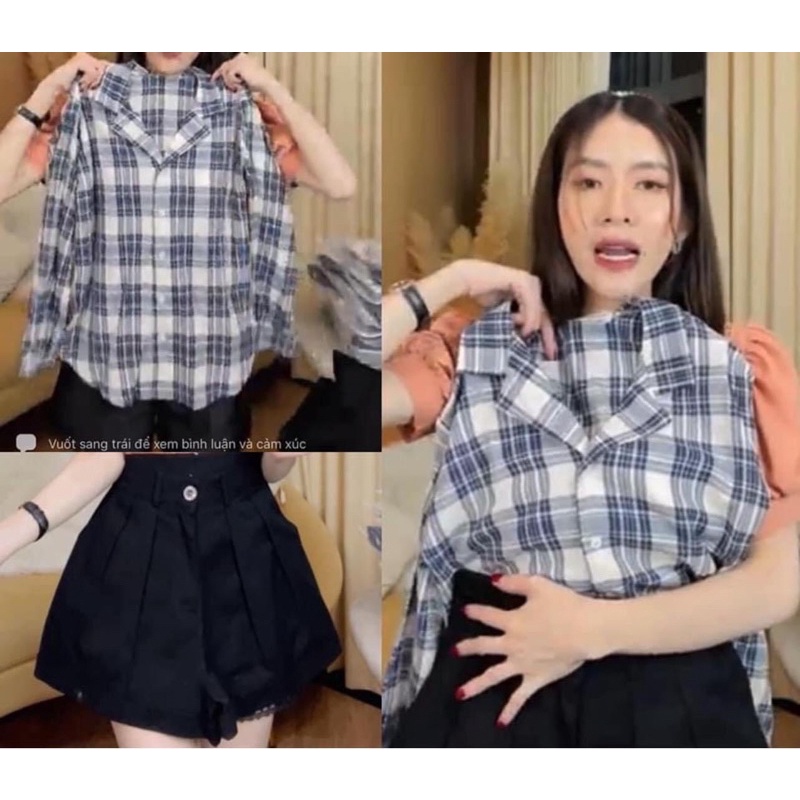 🆘 set quần kaki kèm áo sơ mi 🆘