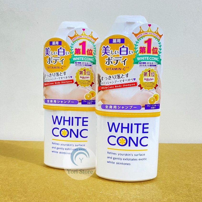 Sữa Tắm Trắng White Conc Body Vitamin C 360ml Nhật Bản