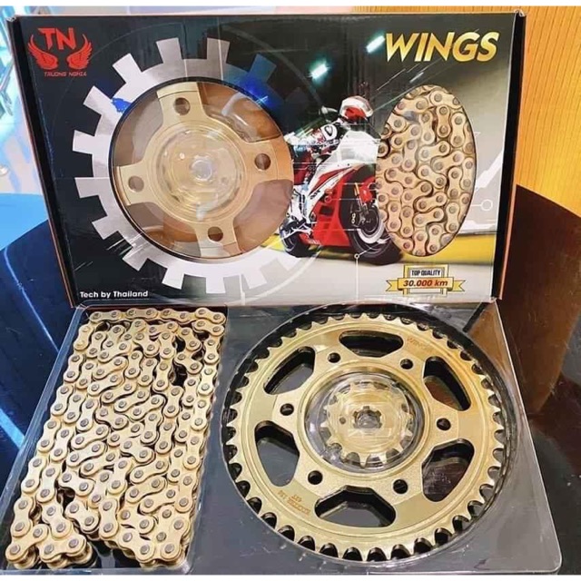 Nhông sên dĩa Exciter 150