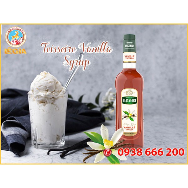 SIRO TEISSEIRE VANI 700ML (VANILLA SYRUP)