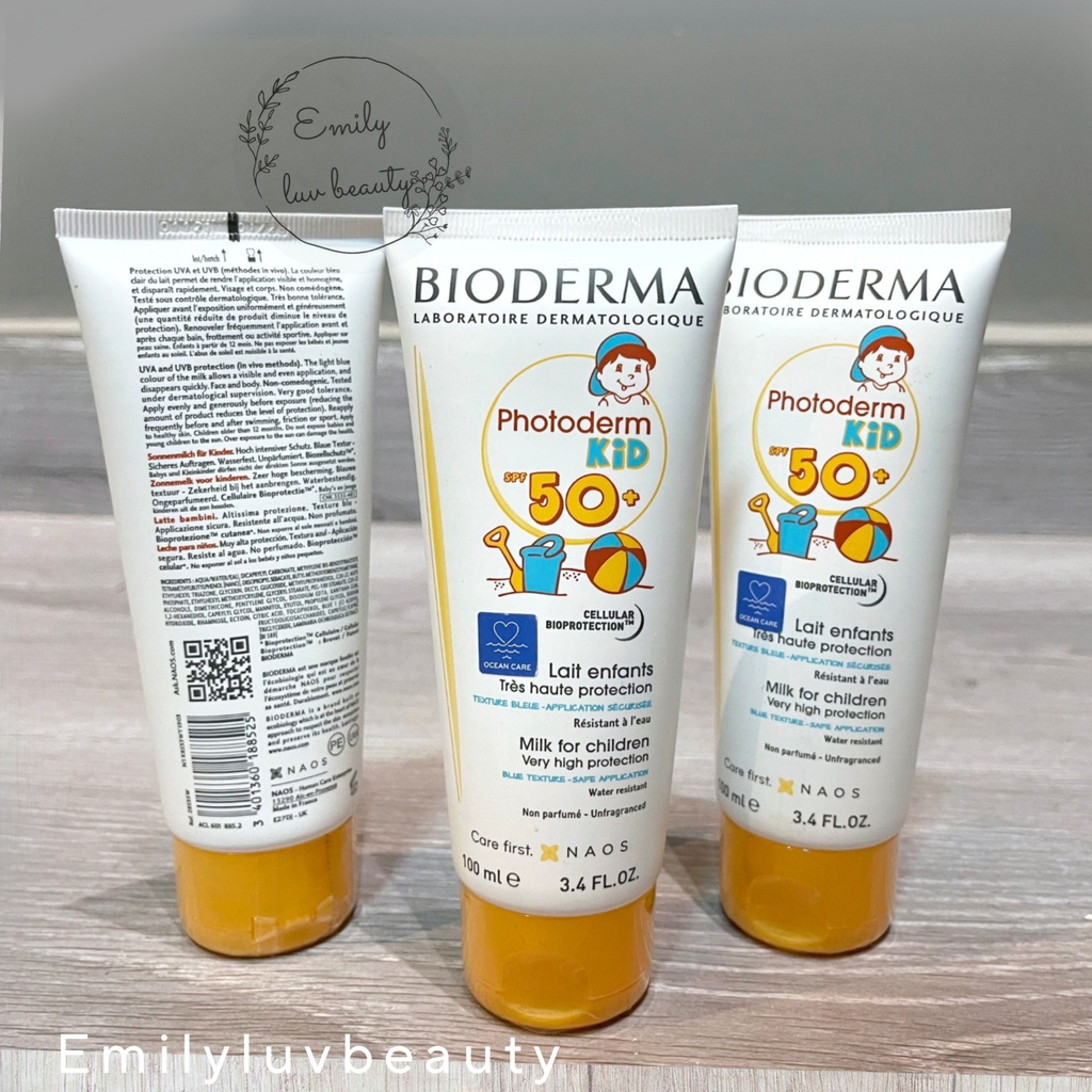 Kem chống nắng cho bé Bioderma Photoderm Kid SPF50+ 100ml