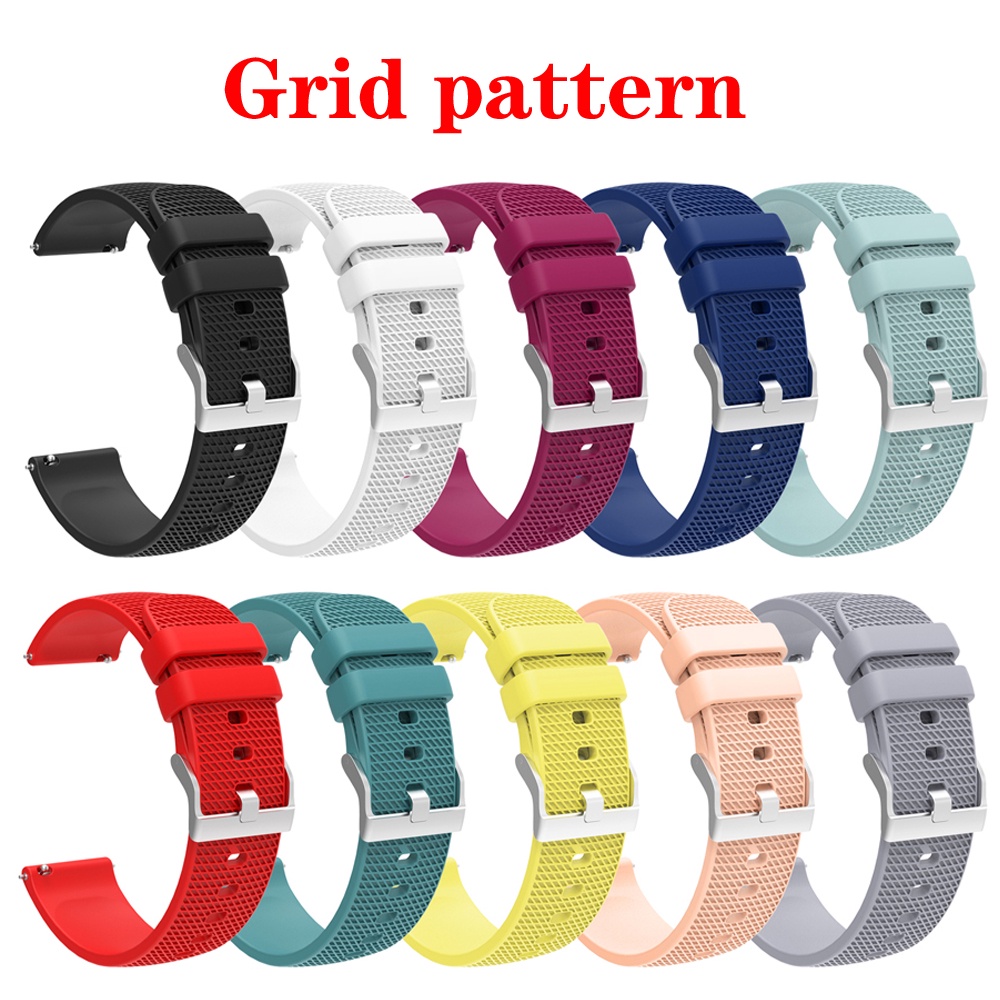 Dây Đeo Silicone 20mm Cho Đồng Hồ Haylou RS4 / LS02