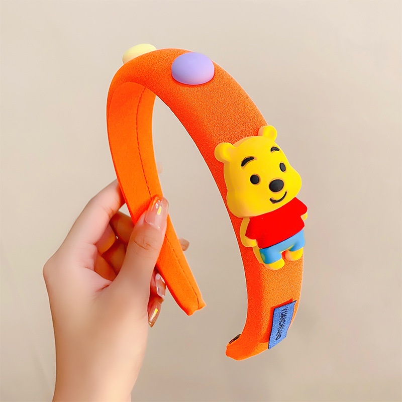 Tender afternoons Băng Đô Cài Tóc Họa Tiết Hoạt Hình Phong Cách Hàn Quốc Thời Trang Cho