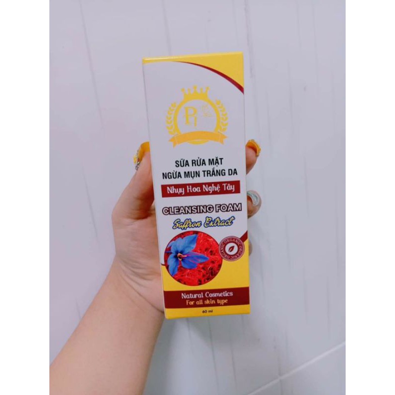 sữa rửa mặt ngừa mụn nhụy hoa nghệ tây | BigBuy360 - bigbuy360.vn