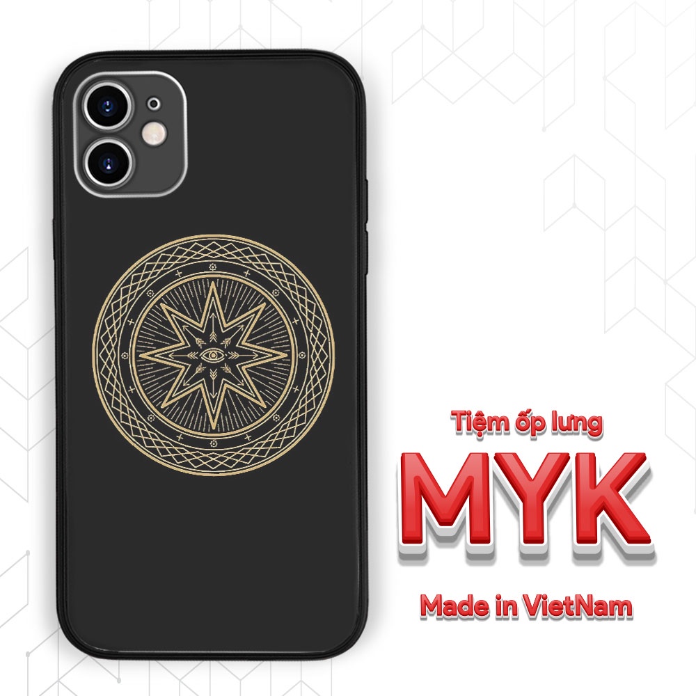 Ốp đt ESOTERIC GEOMETRIC MANDALA MYK độc lạ cho Iphone 5 6 7 8 Plus 11 12 Pro Max X Xr-LAK0003735
