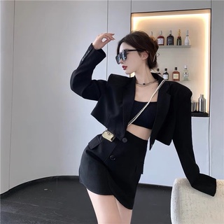 [Hàng order] Set áo croptop vest nữ