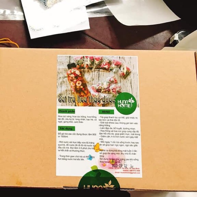 Set Trà Hoa Thảo Dược Teatox
