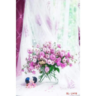 Tranh dán tường 3d lọ hoa đẹp lh19 yan shop