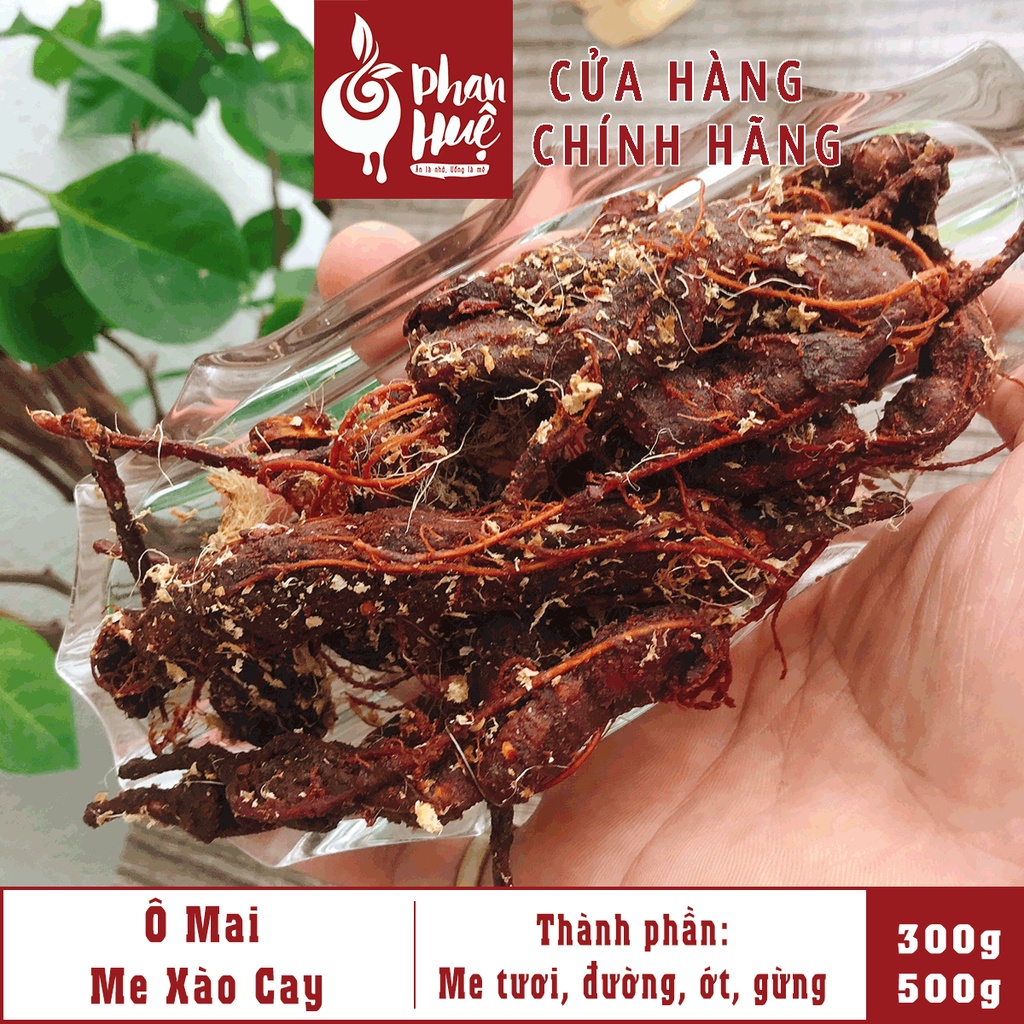 Ô mai xí muội Me Xào Cay Hà Nội ( 500g ), Phan Huệ Food. Me tươi chọn lọc, đặc sản Hà Nội. Ăn là nhớ.