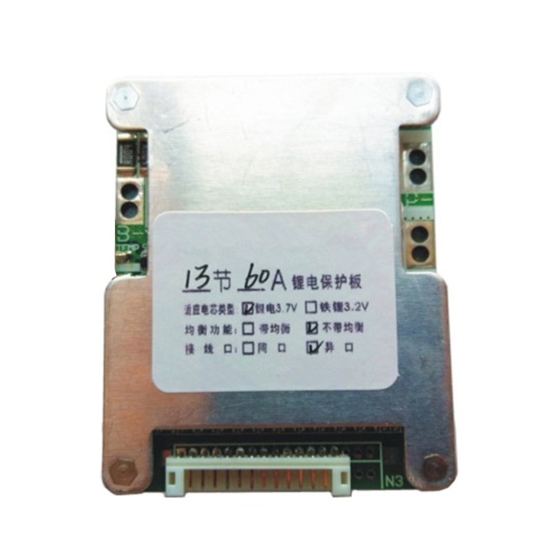 Bảng Mạch Bảo Vệ Pin Lithium Li-ion 13S 60A BMS PCB