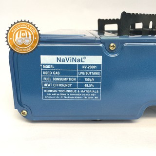 Bếp ga mini Navinal (Logo nổi chính hãng)