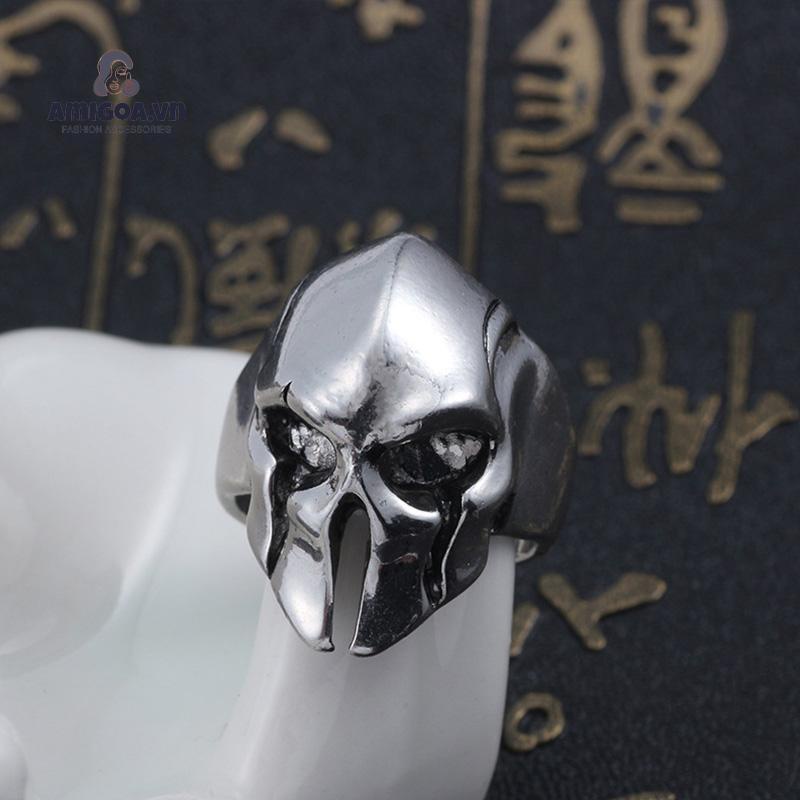 ✨✨Nhẫn hình mặt nạ đầu lâu thời trang sành điệu cho nam