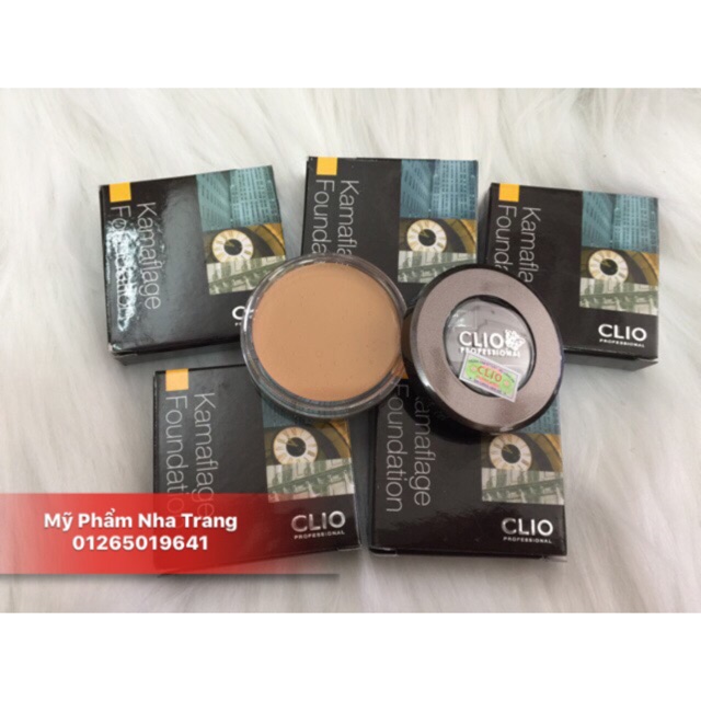 Kem nền che khuyết điểm CLIO KAMAFLAGE FOUNDATION tông 002 | BigBuy360 - bigbuy360.vn