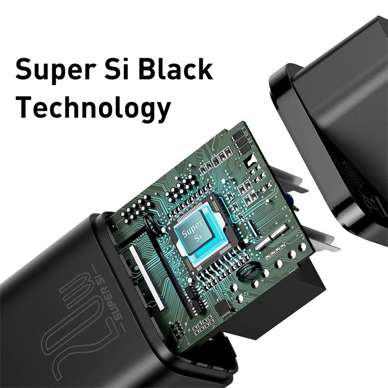Củ sạc nhanh BASEUS CCCJGCE Super SI 01 USB-C Power Delivery 3.0 20W