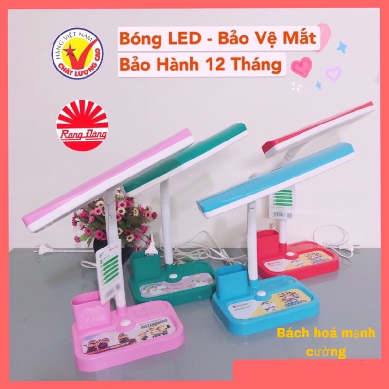 Đèn học led chống cận thị rạng đông ánh sáng vàng (mẫu mới 2021) đủ màu