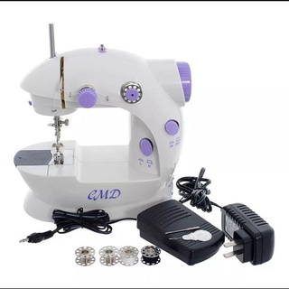 [FREESHIP] Máy khâu mini gia đình cầm tay tiện dụng Máy may để bàn  hỗ trợ may vá Bảo Hành 1 tháng