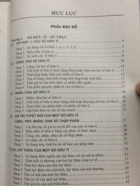 Sách - Các dạng toán và phương pháp giải Toán 7 Tập 1