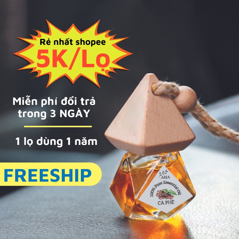 Tinh Dầu Treo Xe, Tinh Dầu Thơm Phòng Ngủ, Tủ Quần Áo Mùi Hương Tự Nhiên, Lưu Hương Lâu LEON OFFICIAL