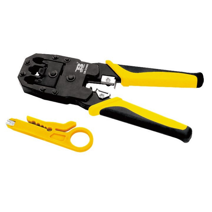 [Mã Elflash5 Giảm 20K Đơn 50K] Kìm Nhấn Mạng Bosi Tool Bs433468 4P / 6P / 8P - Kìm Mạng, Kím Bấm Đầu Dây Mạng