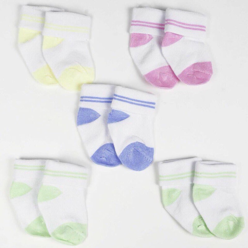 Set Tất cho bé sơ sinh 5 đôi