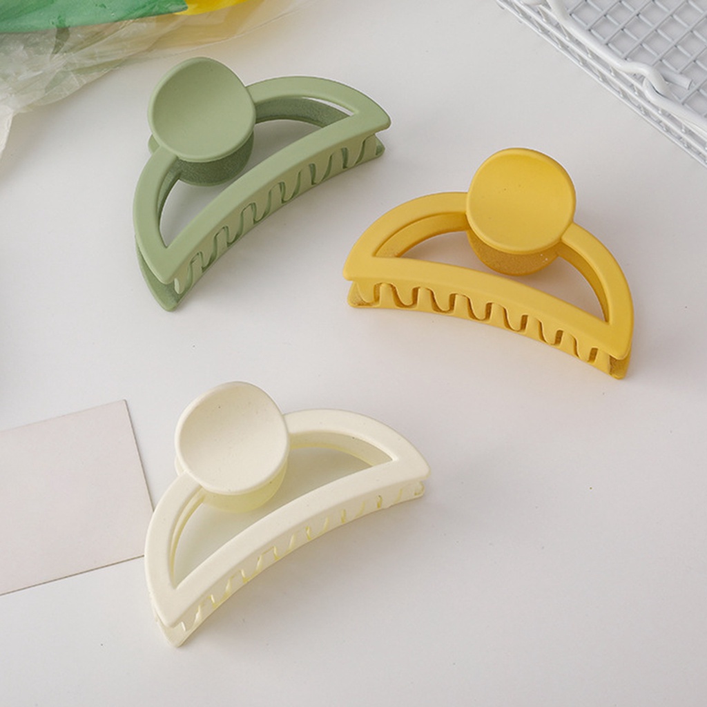 Kẹp tóc cỡ lớn màu sắc tươi sáng tùy chọn