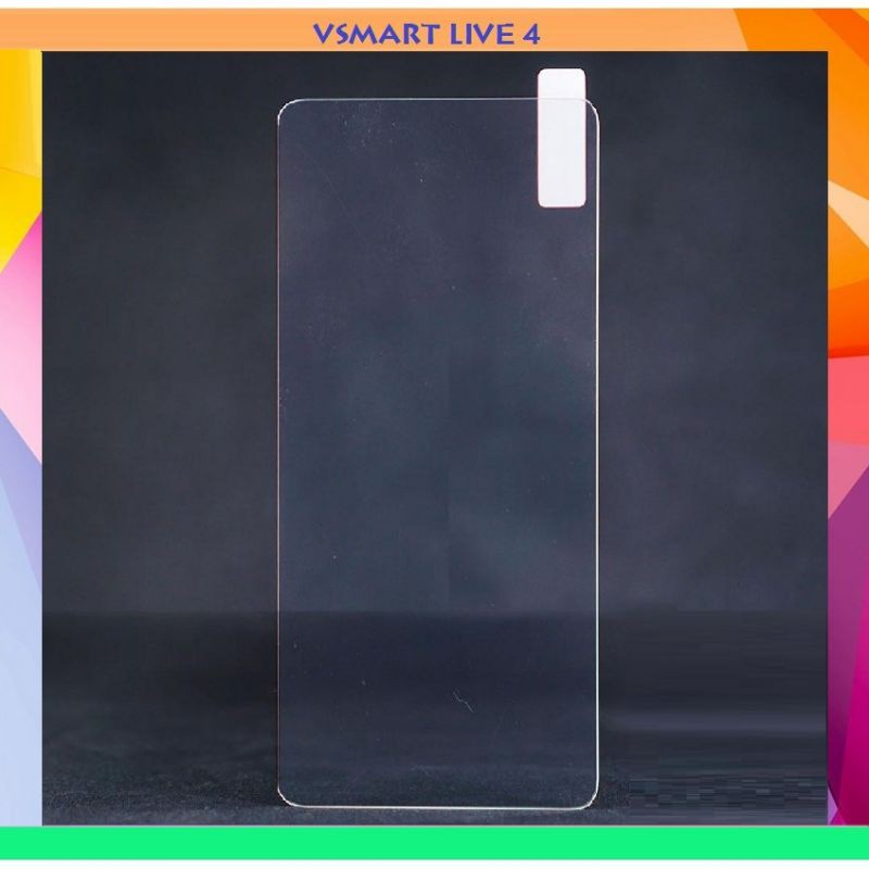 Kính cường lực Vsmart Live 4 -Full màn hình và Trong suốt- Độ cứng 9H