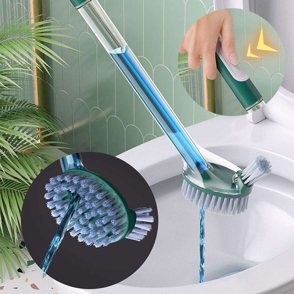 PISTA Giá Đỡ Bàn Chải Vệ Sinh Toilet Bằng Silicon Tiện Dụng