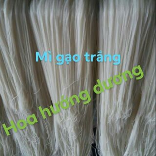 MÌ GẠO TRẮNG KHÔNG CÓ HÓA CHẤT NGÂM TẨY handmade