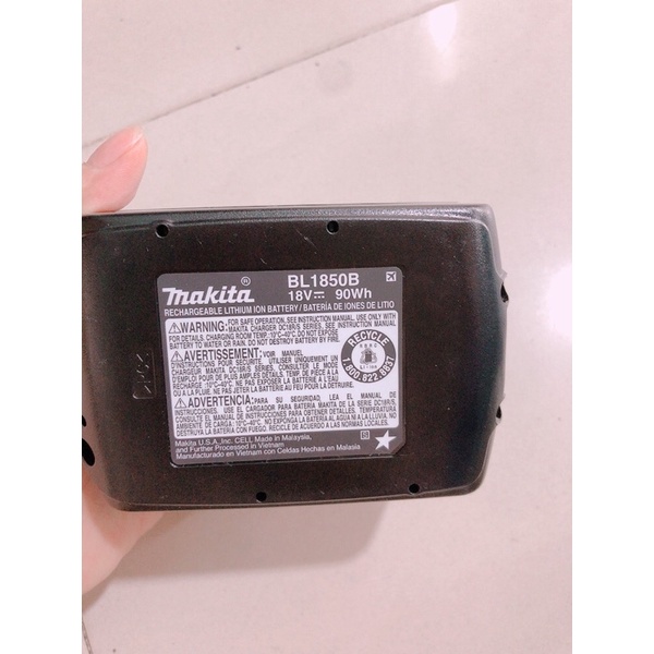 Vỏ zin pin makita BL1850B 18v 5ah