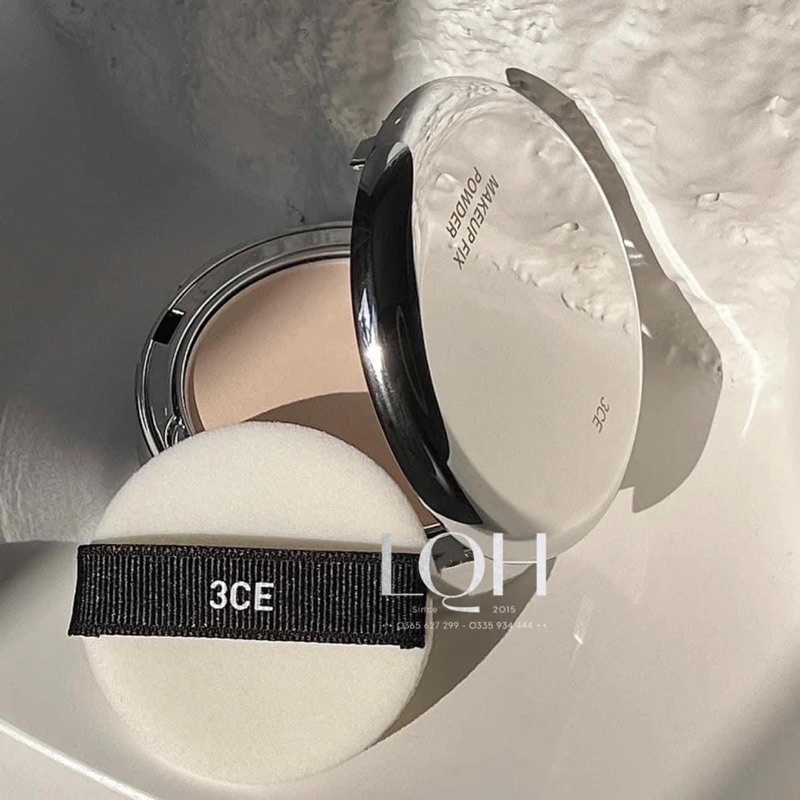Phấn phủ 3ce Makeup Fix Powder tone Fair sáng