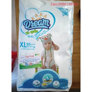 Bỉm Quần Dream M/L/Xl/Xxl100 miếng