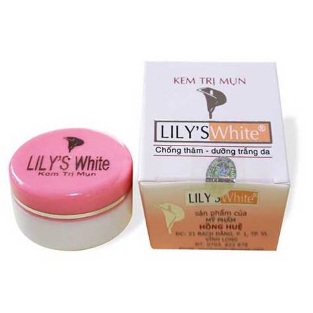Kem mụn Lily's White 8g
