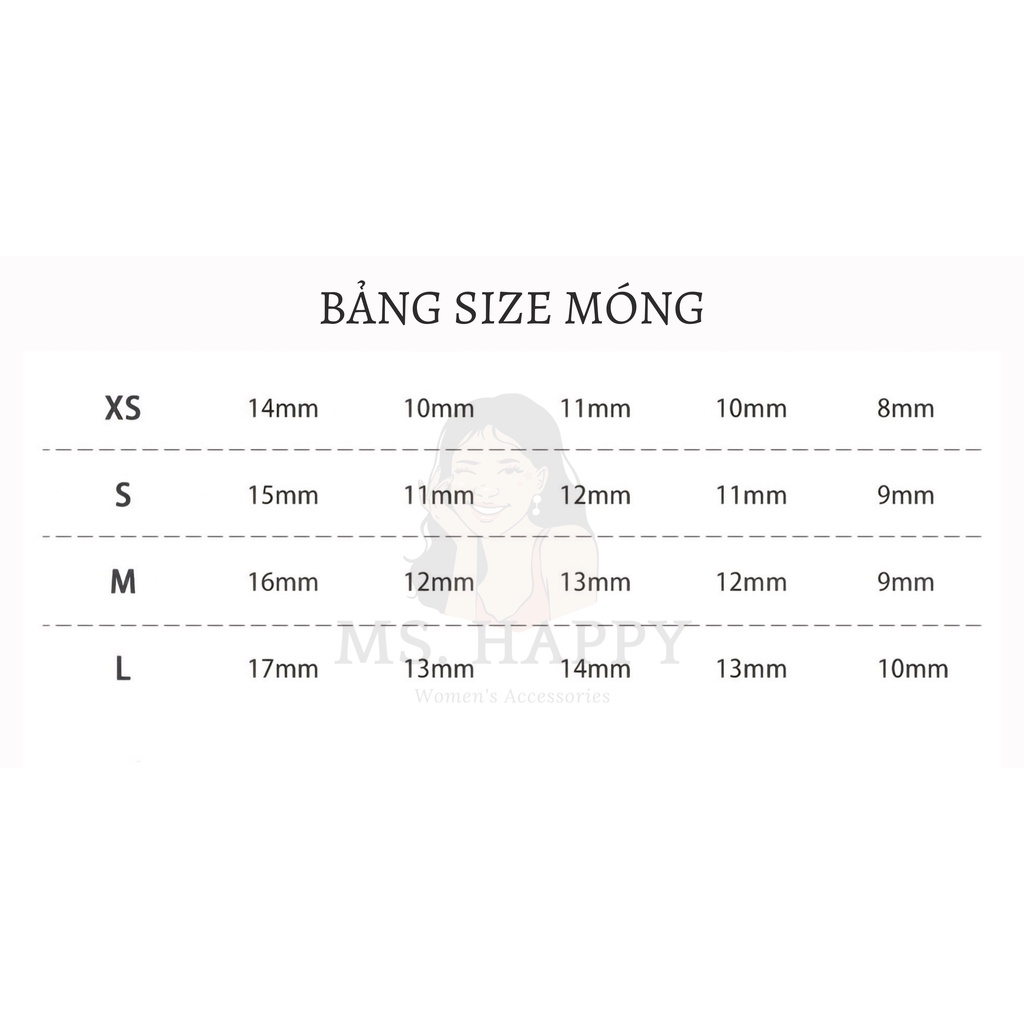 Móng giả nailbox thiết kế đính charm bướm đá cao cấp mshappy.vn A014