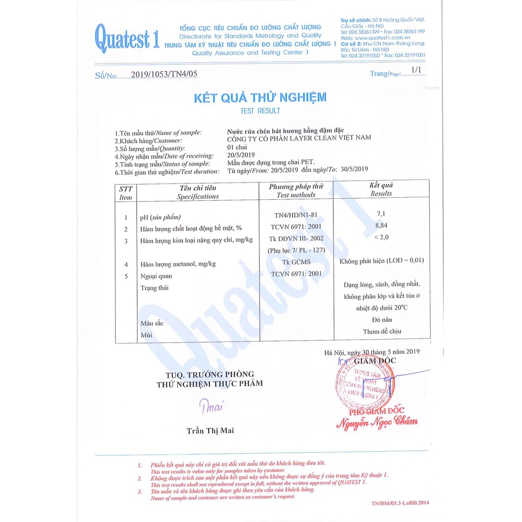 Nước rửa chén Hữu cơ LayerClean 800ml hương quả hồng - Sạch nhanh, diệt khuẩn, bảo vệ da tay